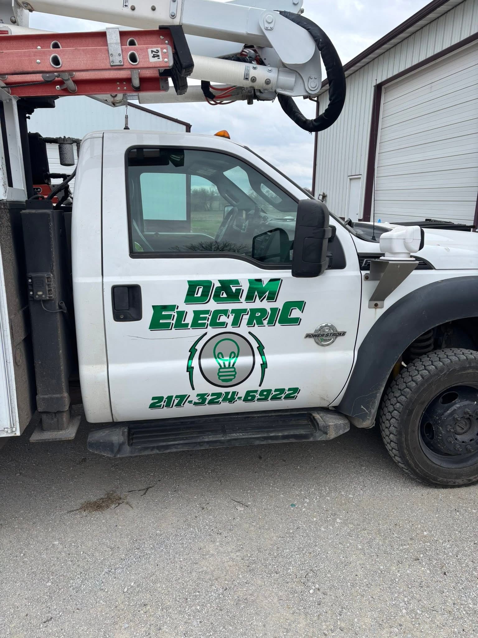 D&M Electric truck and trailer